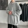 Männer Hoodies männer Sweatshirts Männer Schwarz Weiß Hip Hop Punk Pullover Streetwear Casual Mode Kleidung Herren Übergroßen Koreanische