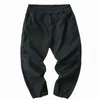 Męskie spodnie Hip Hop Joggers harem men cargo wojsko czarny szary swobodny harajuku streetwear mace męski workowate t220909