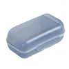 Мыло посуда пластиковая перемешанная коробка общежития для баня контейнер водонепроницаемый утечка с закрытым чепухой