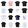 Designer T Shirts Chest Butterfly Lettering Laminate Print Short Sleeves High Street Loose Oversized Casual T-Shirts 100% Cotton Men's Women's Tops US Sizes M-XL