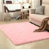 Tapetes de tamanho grande 140 200cm sala de estar/quarto quarto tapete de tapete antiskid carpet macio tapete moderno propúpula branca rosa cinza 16 cor