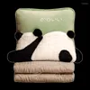 Decken Panda Kissen QuiltSommer Baumwolle Decke Dünne Tröster Quilts Tagesdecke Luxus Bett Decke150 180 Home Decor