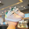 Athletic Shoes Children's Sports Boys 'Basketball High Top Outdoor Girls' Small White Board Kids for Girl