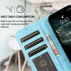 Étuis portefeuille détachables en cuir vintage pour iPhone 14 Pro Max 13 12 11 XR XS X 8 7 Plus Slim Card Slots Holder Flip Stand Phone Cover Funda