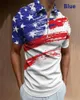 Men's Polos Men's Black And White Plaid Short Sleeve T-Shirt High-Quality Printed Shirt Casual Neckline Zipper