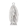 Pendant Necklaces 6 PCS Wholesale Jewelry Accessories Necklace Jesus Cross Virgin Mary Angel PendantZinc Alloy Material Gifts