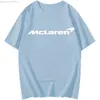 New Website McLaren T Shirts F1 Daniel Ricciardo 3 And 4 Short Sleeve T-shirt Men Summer Leisure Air Campaign Tee