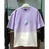 T-shirt da uomo 2022SS Nuovo tessuto pesante oversize WE11DONE Maglietta sfumata T220909