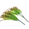 Decorative Flowers Artificial Plastic Dragon Whisker Grass Sea With And Leaves Wedding Christmas Home Decoration