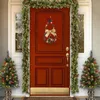 Décorations de Noël a conduit Garland Hanging Home Rattan Wall Door Party Outdoor Shopping Mall Wreath K220909