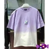 T-shirt da uomo 2022SS Nuovo tessuto pesante oversize WE11DONE Maglietta sfumata T220909