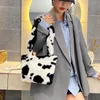 Bolsos de noche Retro con patrón de leopardo para mujer