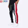 Men's Pants Rainbowtouches Fashion Classic New Brand Mens Pants Casual Outdoor Running Patchwork Trousers Loose Tooling Sport Style Overalls T220909