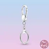 925 perles de charme en argent Dangle Moment porte-clés petit sac perle Fit Pandora bracelet à breloques bijoux à bricoler soi-même accessoires