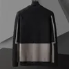 Erkekler Sweaters Sonbahar Çizgisi Dekorasyon Örgü Hırka Adam Uzun Kollu İnce Uygun Erkek giysi Ceket Noel Kazak Heren 220909