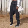 Calças masculinas 2021 Botões de moda de jogging de hip hop ginástica casual Aparel de rua Men.