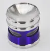 The latest 63x63mm Smoke grinder four -layer zinc alloy concave cigarettes many styles options support custom LOGO