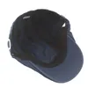 ベレート高品質のレトロアダルトメンソリッドカラーコットンキャブビーフラットキャップ女性用SBOYキャップ屋外の帽子