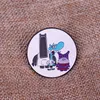 Otros accesorios de moda Insignias de dibujos animados Pins de solapa para mochilas Broches de alfiler de esmalte para mujeres Joyas de moda de mochila de metal de anime