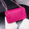 Brand Designers Shoulder Bags Womens Fashion Solid Color Diamond-shaped High-quality Sheepskin Envelope Bag Versatile Portable Crossbody bag Factory direct sale