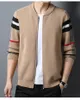 Mode Herren Jacken Designer Strickmantel Frühling Herbst Outwear Windjacke Reißverschluss Strick Mann Freizeitjacken Außerhalb Sportkleidung Größe S-5XL