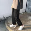 Men's Pants 2022 Pleated Straight Men's Harajuku Casual Men Streetwear Loose Korean Baggy Trousers Mens Wide Leg S-2XL