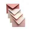 Geschenkwikkeling Naaktroze serie Envelop Luxe Japanse gaas papier bruiloft uitnodiging 14cmx19cm
