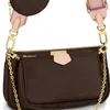 Кожаный набор из 3 частей кожаная сумка для модного кошелька кошелек роскош