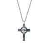 Ожерелья с подвесками, винтажное красивое ожерелье с кельтским крестом викингов для мужчин, хип-хоп, модный амулет, ювелирные изделия, оптовая продажа