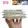 Strips 1800lm/m High CRI 80 5M 1200 LED 2835 BANDE 12V 24V Lichten Sttrip Flexibele Light 240 LED/M Strip Wit warm warm