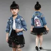 Baby Mädchen Denim Jacken Für Jungen Jacken Und Mäntel Kinder Jacke Frühling Herbst Rose Stickerei Jeans Mantel Kinder Oberbekleidung Y27177555