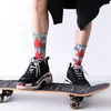 Men's Socks Tie Dye Men's Fashion Business Cotton Street Skateboard Couple Harajuku Trend Give Men A Gift