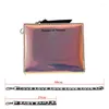 Wallets Women Women Laser Carteira Moeda Pursa Id Holder Bolsa