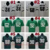 Jerseys de uso de futebol universitário de filme costurar 24 dariusslay 29 Avontemaddox 30clement 55 Brandongraham 62 Jasonkelce Jersey Breathable Sport Man Shirts