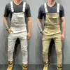 Мужские спортивные костюмы модные джинсовые джинсы Dungarees комбинезоны комбинезоны Slim Fit подвески для подвески нагрудные брюки Сплошные брюки комбинезоны