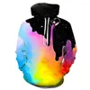 Herrtröjor män kvinnor mode steven universum stjärnhimmel 3d pullover tryckt streetwear barn huva tröja toppar