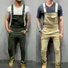 Мужские спортивные костюмы модные джинсовые джинсы Dungarees комбинезоны комбинезоны Slim Fit подвески для подвески нагрудные брюки Сплошные брюки комбинезоны