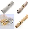 Gold Silver Napkin Ring Stainless Steel Napkins Buckle Hotel Wedding Table Decoration Towels Decor Hollow Out Rings TH0289