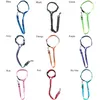 Colliers pour chiens 1Pc siège arrière corde de remorquage fixe voiture RopeDog ceinture de sécurité pour animaux de compagnie anneau de sécurité tampon fournitures