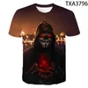 Herr t shirts hacker mask 3d tryck tshirt män kvinnor barn sommar kort ärm avslappnad t-shirt rolig pojke tjej barn toppar cool streetwear