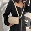 Вечерние сумки повседневная женская сумка 2022 Crossbody French Nice Design Fashion Wleck Vintage Square Underarm Dual-Use