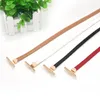 Belts Adjustable PU Leather Women Waist Belt Fashion Skinny Ladies Dress Female Ceinture Femme Black Red White Thin Strap