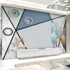 papier peint mural fonds d'￩cran g￩om￩triques marbre salon papier peint simple mural moderne 3d papier peint pour le salon