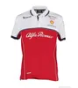 2022 Team Polo koszulki Alfa Rome F1 Team Orlen T-shirts Formuła 1 Racing garnitury Moto Motorcycles Męskie trend wysokiej jakości Trend krótki rękaw