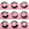 Soft Light Thick False Eyelashes Curly Crisscross Reusable Handmade Multilayer 3D Fake Lashes Full Strip Eyelash Extensions Makeup for Eyes DHL