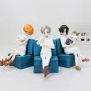 3pcs 1pcs Anime The Promised Neverland Figure Set Emma Norman Ray Figure Brinquedos toy 13cm 201202225B5886233