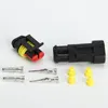 Verlichtingsaccessoires 5 Sets Kit 2 Pin 1/2/3/4/5/6 Pins May Amp Super afdichting Waterdichte elektrische draad 1.5 Connector -plug voor auto