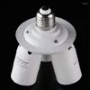 Lamphouders 3/4 In1 E27 110V-240V LED-lamphouder 3 in 1 Base Socket Splitter Lichtadapter