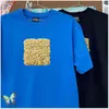 Men's T-Shirts Creative Fun Instant Noodles Printing Short Sleeved T-shirt High Street Men Women T-shirt T220909