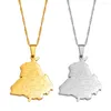 ペンダントネックレスAnniyo India Punjab State Map Neckalces Jewelry＃233521